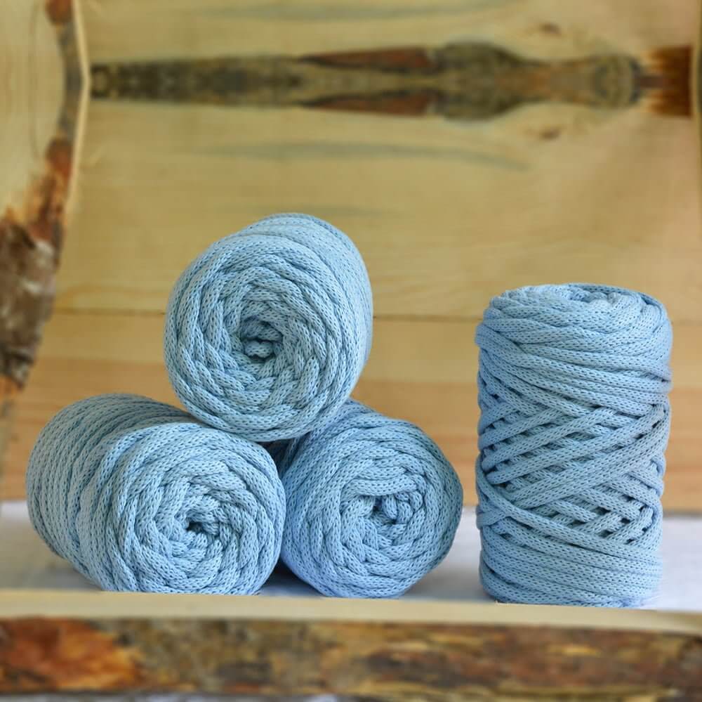 ZABLUE Cordon macramé 3 mm x 250 m Corde en macramé à 04 brins Douce et